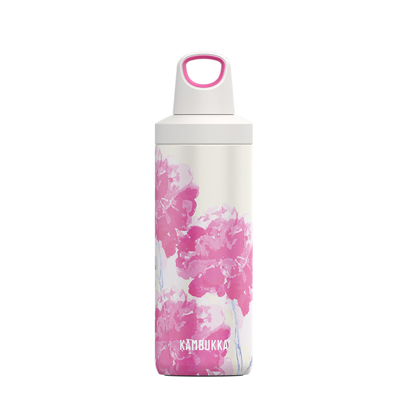Kambukka-Reno Insulated 500ml-Vacuum Bottle-Pink Blossom-Gearaholic.com.sg