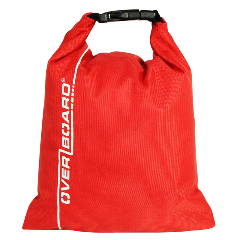 OverBoard-Waterproof Dry Pouch - 1 Litre-Waterproof Dry Tube-Red-Gearaholic.com.sg