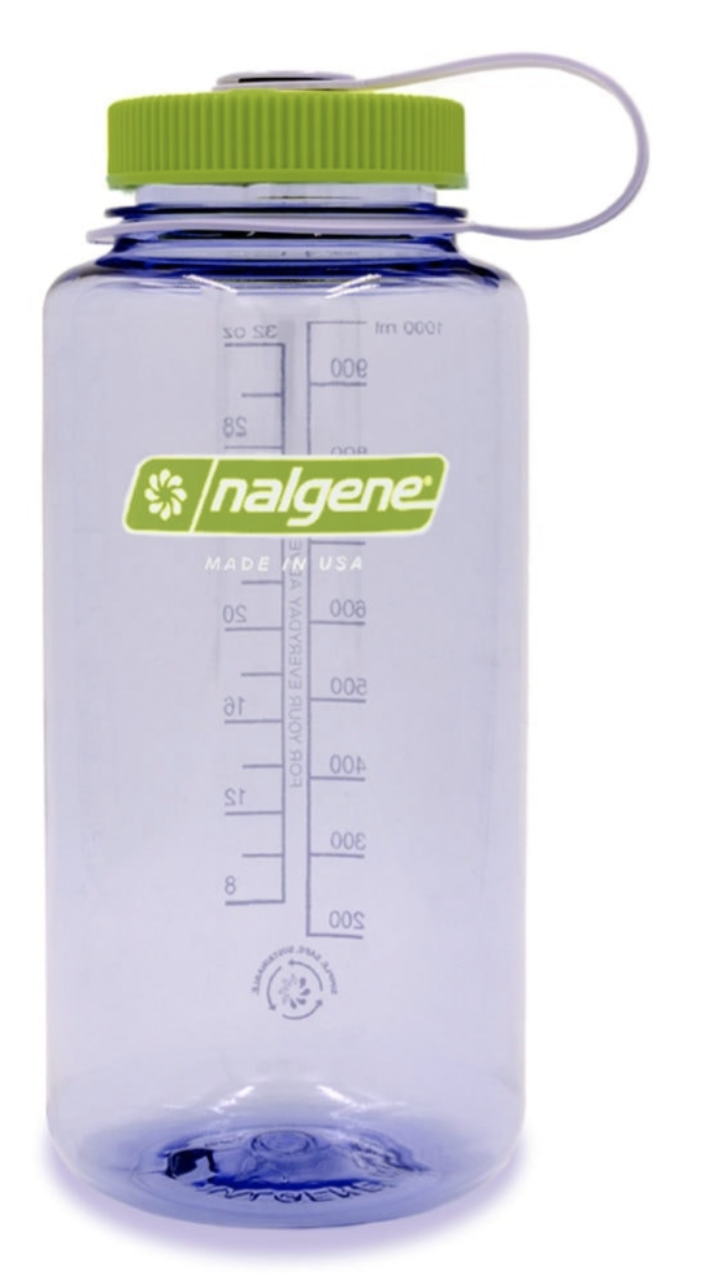 Nalgene-32oz 1L Wide Mouth BPA Free Water Bottle-Water Bottle-Dove Gray Sustain-Gearaholic.com.sg