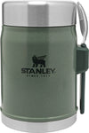 Stanley-Classic Series Vacuum Food Jar 400ml-Vacuum Food Jar-Hammertone Green-Gearaholic.com.sg