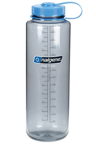 Nalgene-48oz Wide Mouth BPA Free Water Bottle Silo-Water Bottle-Grey-Gearaholic.com.sg
