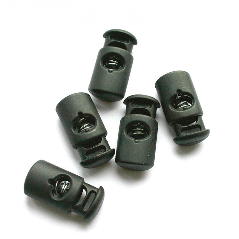 Lowe Alpine-Cord Lock (x5) - Black-Gearaholic.com.sg