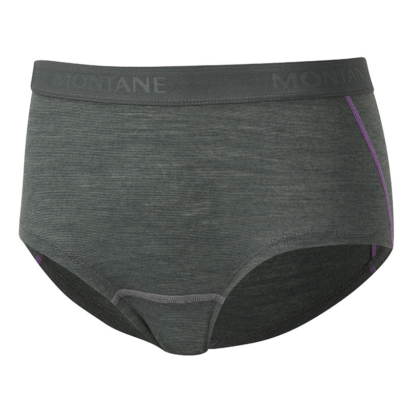 Montane-Women's Primino 140 Boy Shorts-Women's Next To Skin-Shadow-XS-Gearaholic.com.sg