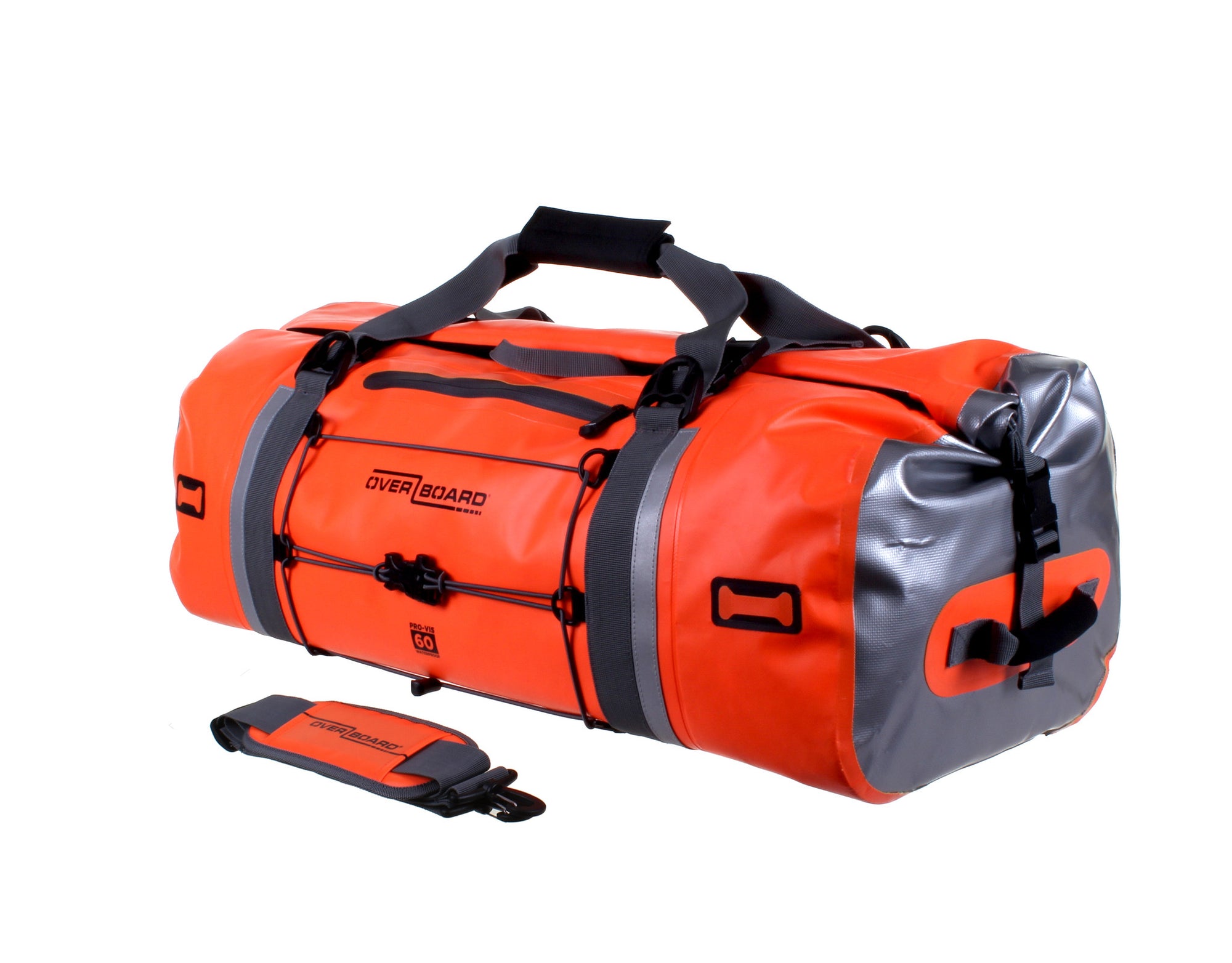 OverBoard-Pro-Vis Waterproof Duffel Bag - 60 Litre-Waterproof Duffel-Gearaholic.com.sg