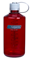 Nalgene-32oz 1L Narrow Mouth BPA Free Water Bottle-Water Bottle-Outdoor Red-Gearaholic.com.sg