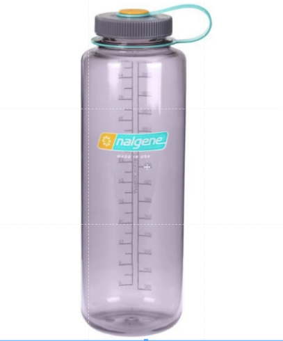 Nalgene-48oz Wide Mouth BPA Free Water Bottle Silo-Water Bottle-Aubergine Sustain-Gearaholic.com.sg