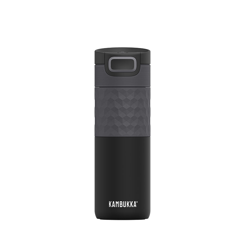 Kambukka-Etna Grip 500ml-Vacuum Bottle-Black Steel-Gearaholic.com.sg